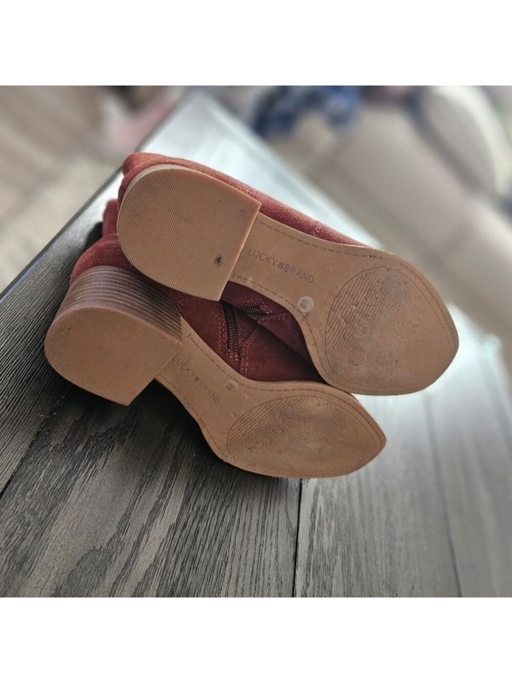 Lucky Brand Laidem Bootie. - Picture 6 of 7